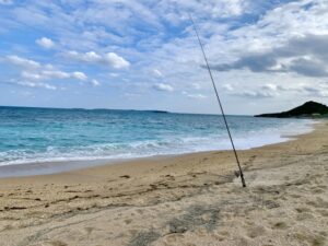 家族で釣り_磯で釣る