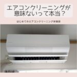エアコンクリーニングが意味ないなんて嘘!人生で初めてエアコン洗浄をプロに依頼しました
